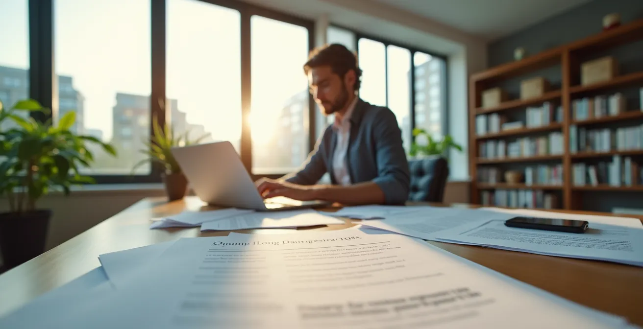 Cliente bancario che prepara documenti per comunicazione preventiva sui bonifici crypto