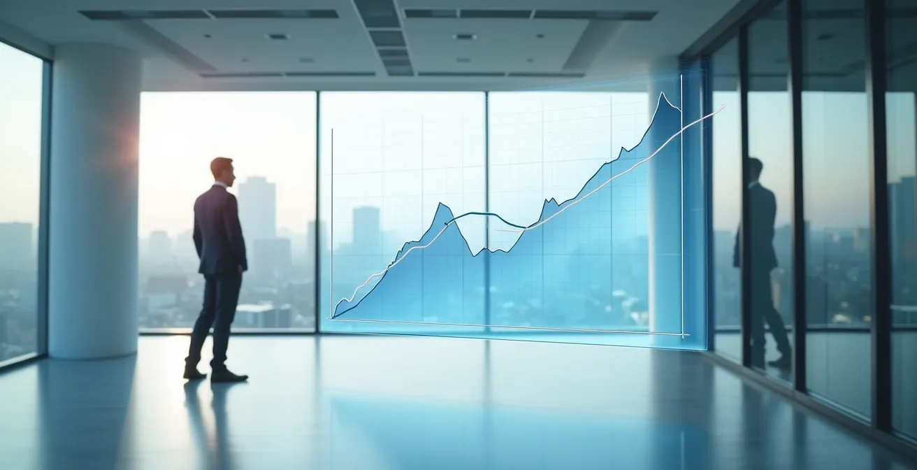 Grafico comparativo mostra divergenza crescente tra rendimenti fondi attivi e passivi