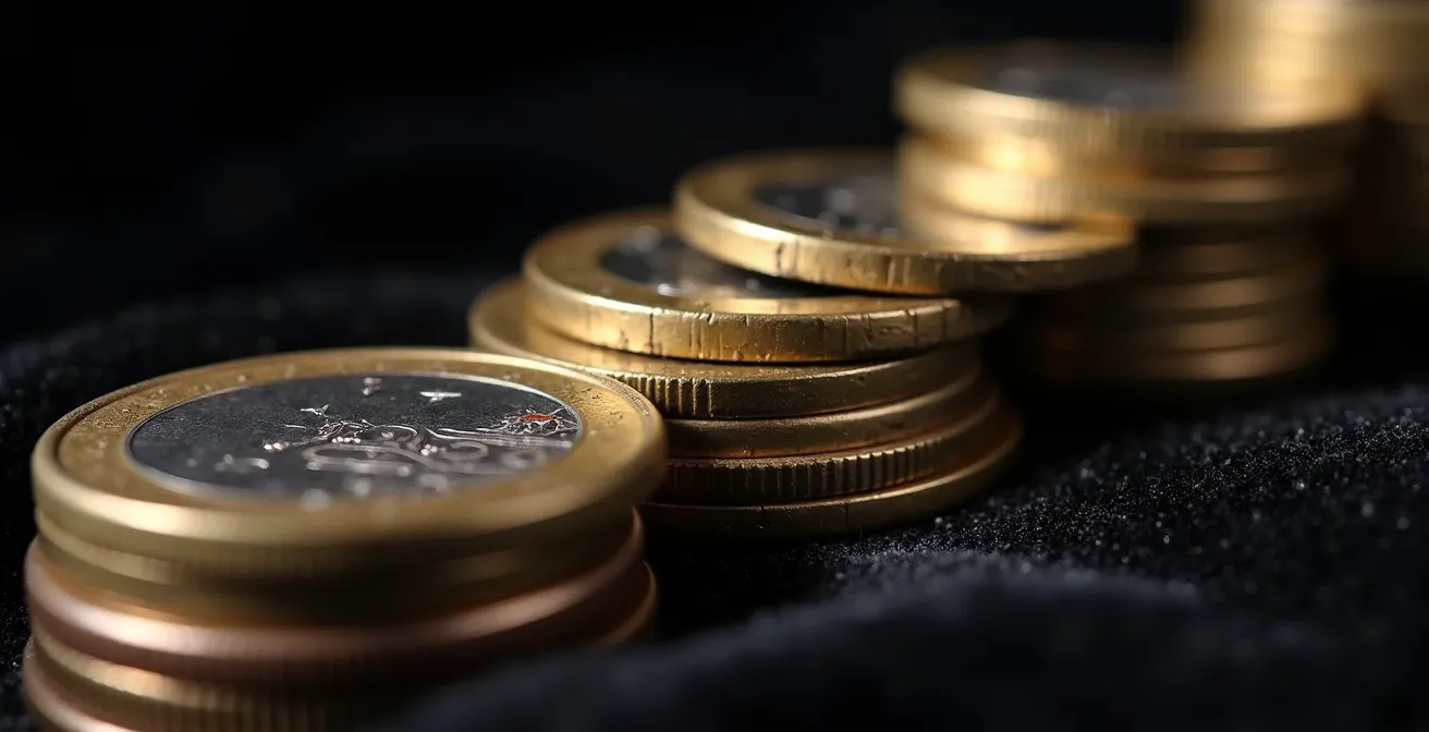 Visualizzazione macro dell'erosione del capitale dovuta alle commissioni bancarie