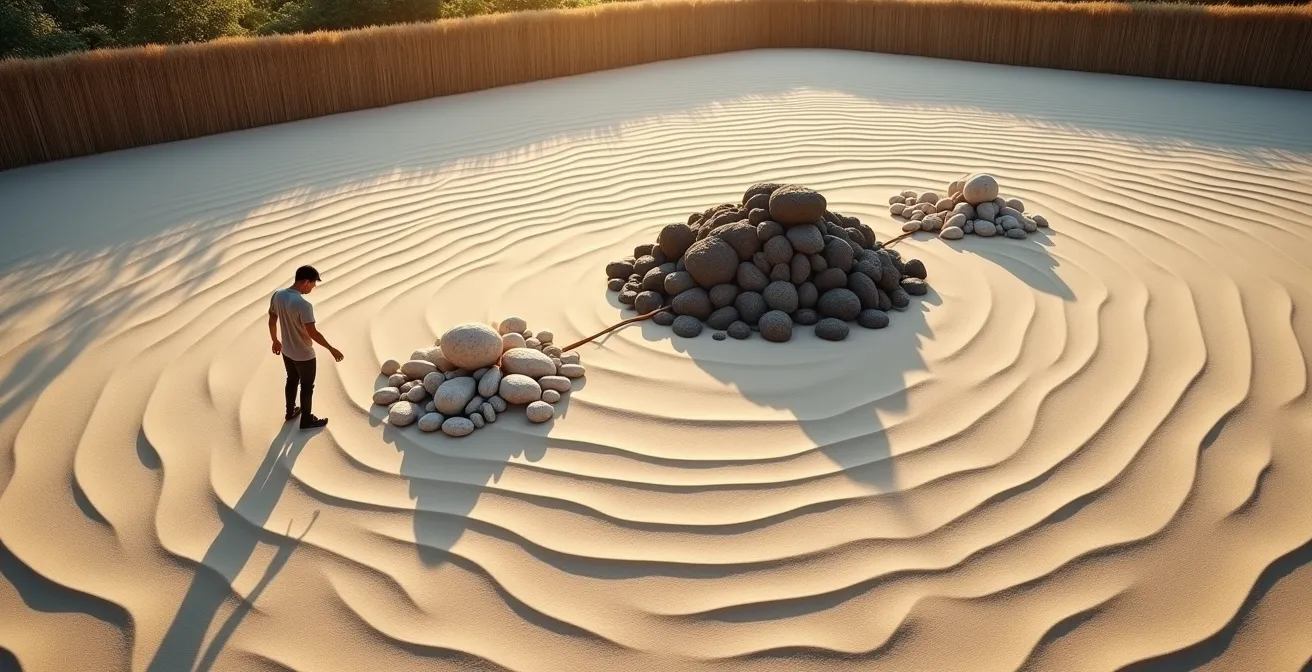 Rappresentazione visiva del volatility harvesting nel ribilanciamento